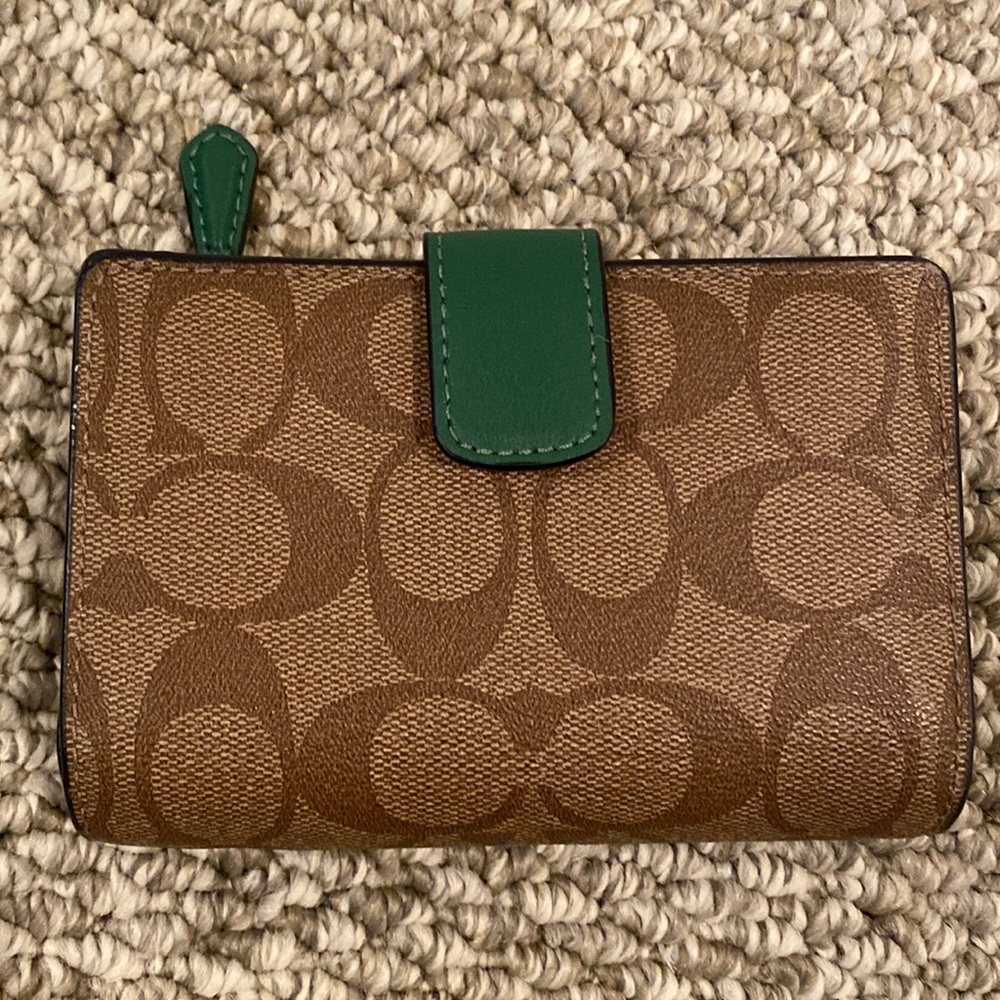 Coach Color Block Wallet